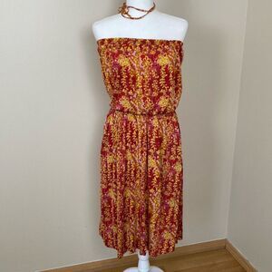 Nieves Lavi Silky Strapless Dress ESTIMATED SIZE‎ XXS